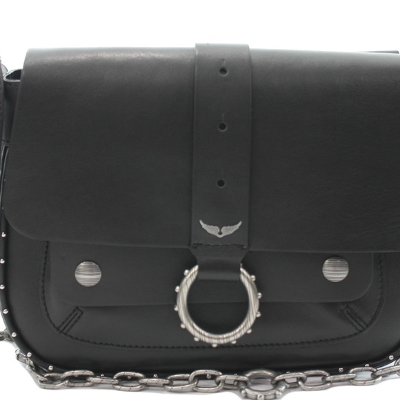 Zadig & Voltaire Handbags - ZADIG & VOLTAIRE BLACK LEATHER CROSSBODY BAG